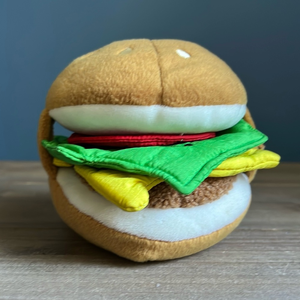 ❤️Mary Meyer | Plush Cheeseburger Toy